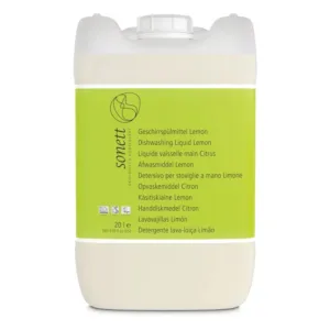 Detergent lichid pentru vase cu lamaie ecologic 20l Sonett