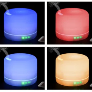 Difuzor de aroma multifunctional cu schimbare de culoare si boxe