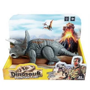 Dinozaur Triceratops cu sunete Prehistoric Panic