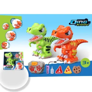 Dinozaur interactiv cu telecomanda Dino Kiddy diverse modele