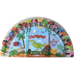 Dinozauri de colorat