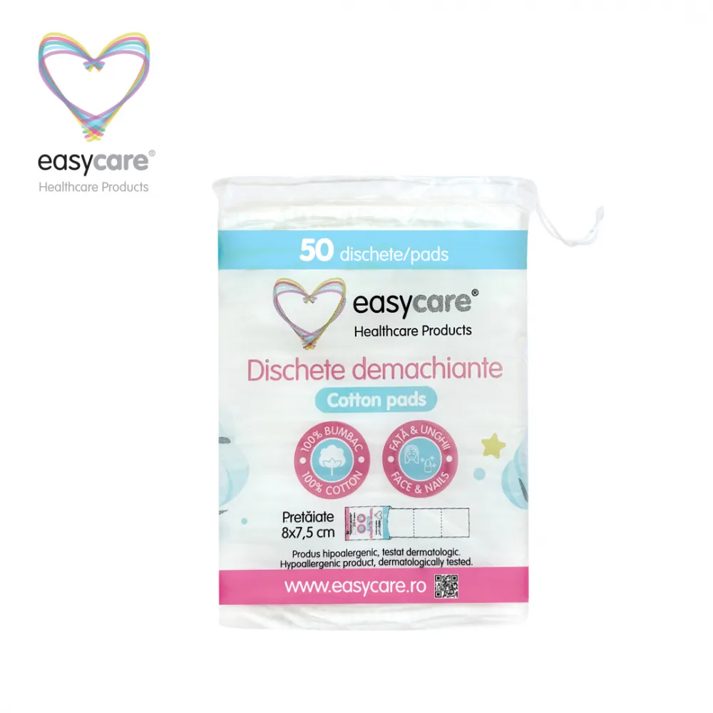 Dischete demachiante patrate