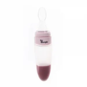 Dispenser mancare pentru bebelusi Bo Jungle roz