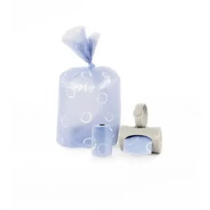 Dispenser portabil pentru pungute scutece Ubbi On The Go gri