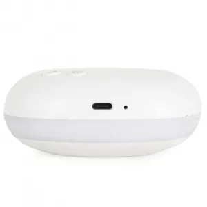 Dispozitiv compact cu sunete albe si lumina pentru bebelusi