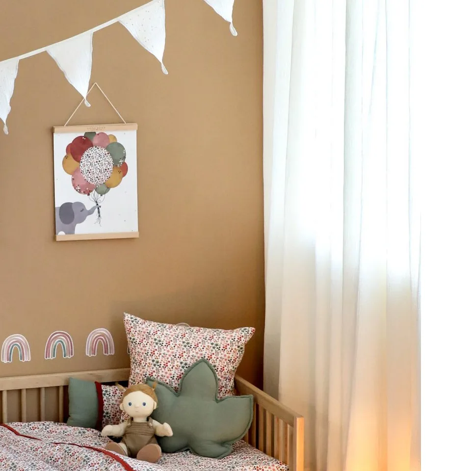 Draperie din muselina organica