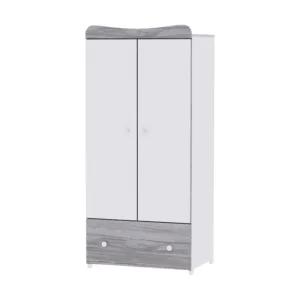 Dulap garderoba cu 2 usi Exclusive White  Artwood 80x57x178 cm