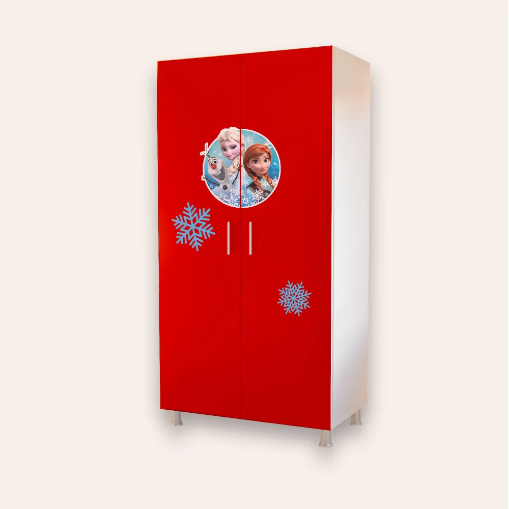 Dulap pentru copii CameraMagica Frozen rosu