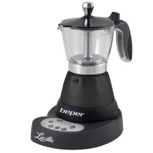 Espressor electric Beper cu lumina afisaj LCD si putere 400W
