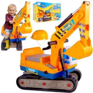 Excavator cu Senile pentru copii Malplay Yellow