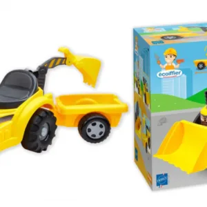 Excavator cu remorca Ecoiffier