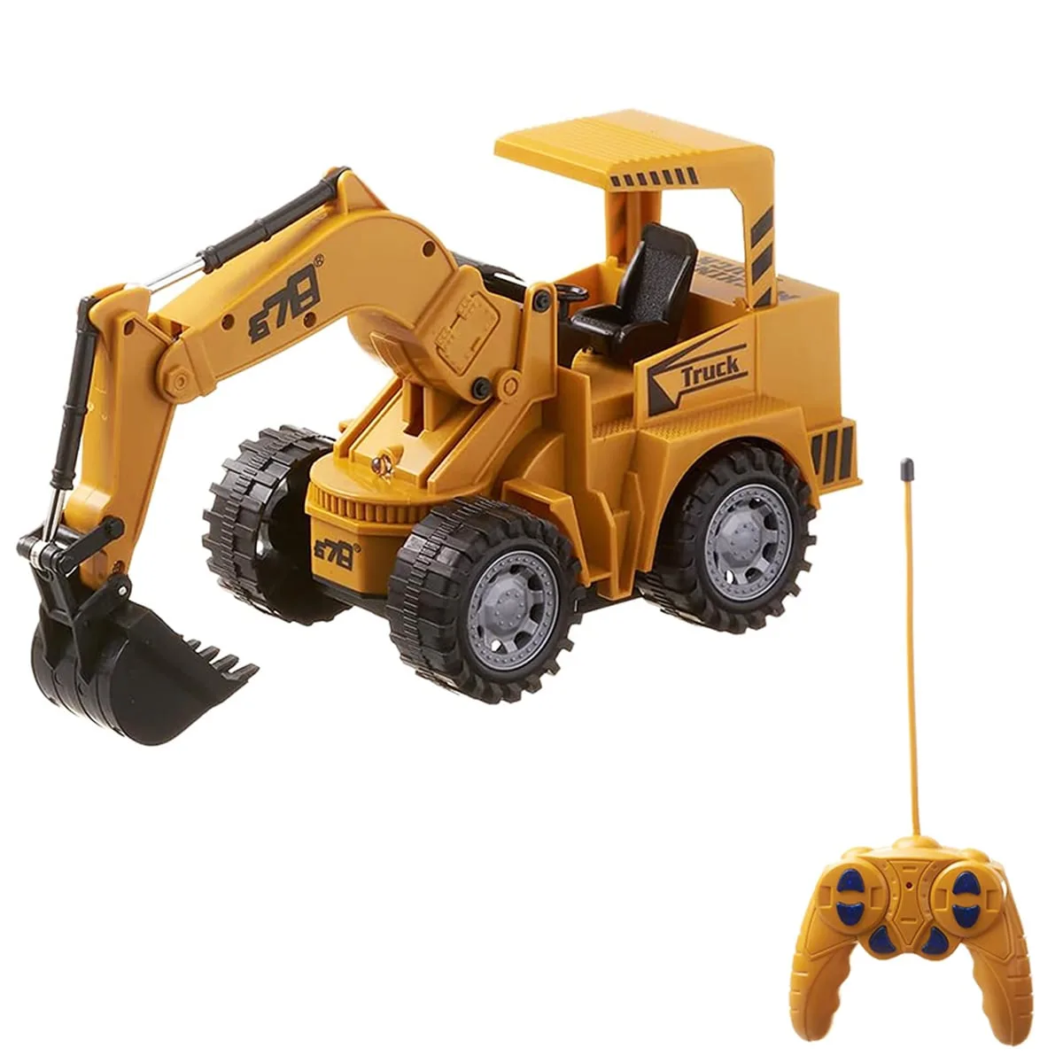 Excavator cu telecomanda