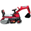 Excavator electric pentru copii C3 rosu R-Sport 25W Unitate audio si lumini led