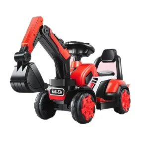 Excavator electric pentru copii Nichiduta Red 6V 35W