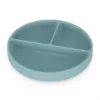 Farfurie compartimentata din silicon PetiteMars Frosted Sky Albastru TakeMatch