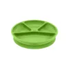 Farfurie de invatare compartimentata Learning Plate Divided Green Sprouts Green
