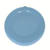 Farfurie rotunda din silicon compartimentata Coccorito Blue