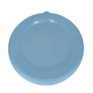 Farfurie rotunda din silicon compartimentata Coccorito Blue
