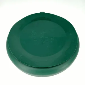 Farfurie rotunda din silicon compartimentata Coccorito Dark Green