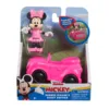 Figurina Disney Minnie Mouse cu masinuta