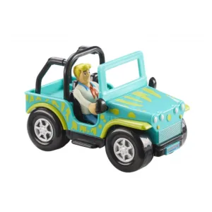 Figurina Fred Scooby-Doo! cu Monster Catcher Safary Jeep