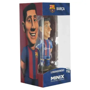 Figurina MINIX fotbalist Lewandowski - FC Barcelona