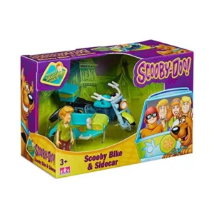 Figurina Shaggy Scooby-Doo! cu Motocicleta Mistery
