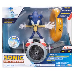 Figurina Sonic cu skateboard