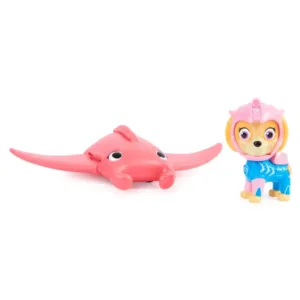Figurina cu prieten pisica de mare Paw Patrol Aqua Pups Skye