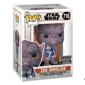 Figurina de colectie Funko Pop The Mandalorian S10 Zeb Orelios Special Edition 716