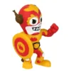Figurina elastica cu sunete Super Masked Hero Captain Nugget 13 cm