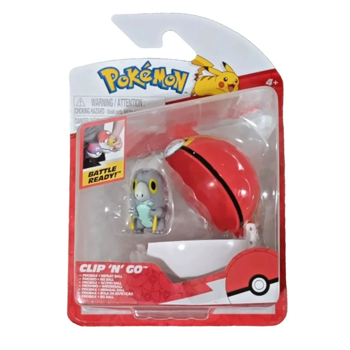 Figurina in bila Clip N Go Pokemon S2