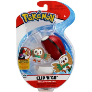 Figurina in bila Clip N Go Pokemon S2 - Rowlet