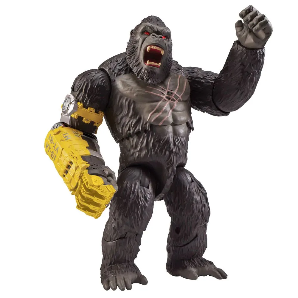 Figurina interactiva cu accesorii Monsterverse Godzilla X Kong Mega Punching Kong