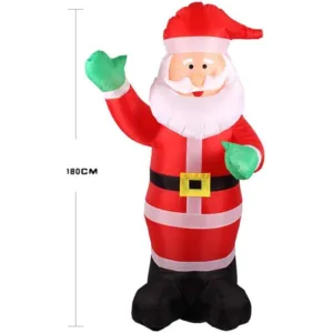 Figurina mos craciun gonflabil 180 cm