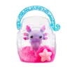 Figurina salamandra Axolotl cu acvariu Animagic Aquarium Bubble Reef