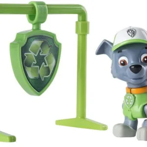 Figurina si insigna Paw Patrol