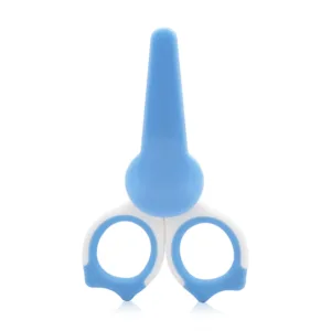 Forfecuta de unghii pentru bebelusi cu suport de protectie 0 luni+ Moonlight Blue