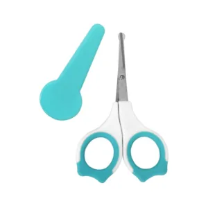 Forfecuta de unghii pentru bebelusi cu suport de protectie blue