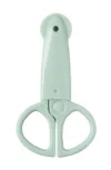 Forfecuta pentru bebelusi cu varf rotund swedish green Rotho babydesign