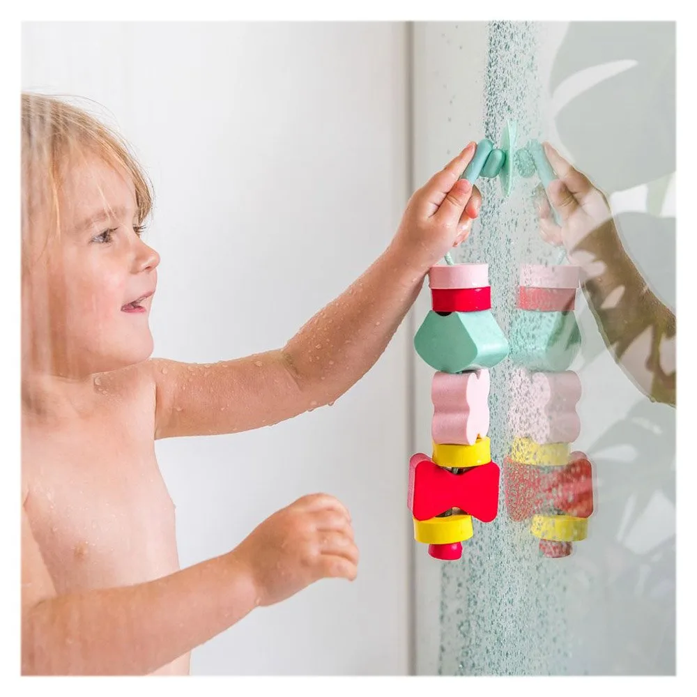 Forme colorate de insirat din spuma Beedi Shapes