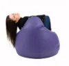 Fotoliu Pufrelax nirvana hobbit indigo  umplut cu perle polistiren