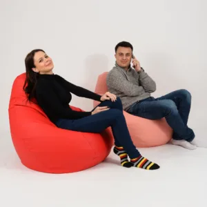 Fotoliu Pufrelax nirvana hobbit nude umplut cu perle polistiren