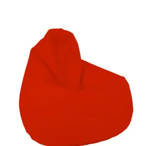 Fotoliu Pufrelax nirvana hobbit teteron orange neon  umplut cu perle polistiren