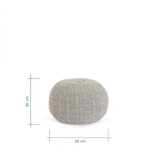 Fotoliu Tutti Bambini Pouffe Pebble