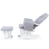 Fotoliu balansoar pentru alaptat Childhome cu suport pentru picioare Gri