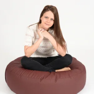 Fotoliu beanbag relaxo teteron red  umplut cu perle polistiren