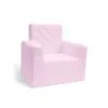 Fotoliu copii Klups Basic roz