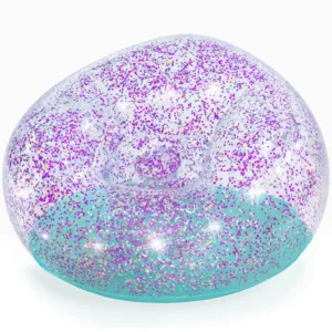Fotoliu gonflabil Bestway Glitter Dream 114 x 112 x 66 cm