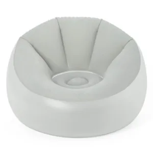 Fotoliu gonflabil iluminat diverse culori Bestway 75086 102 x 97 x 71 cm gri